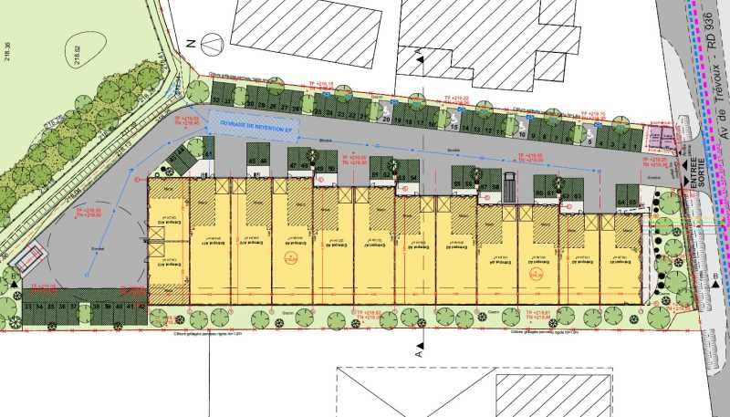 Vente entrepots 3215 m² divisibles à partir de 165 m²