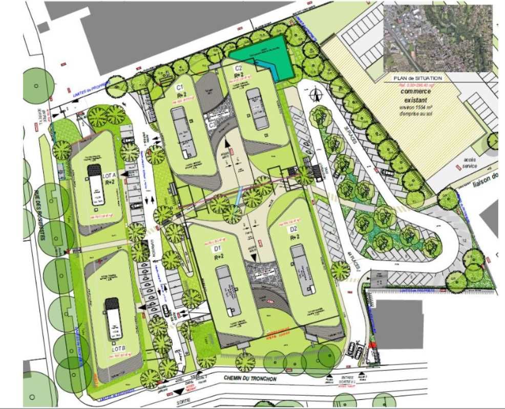 Location bureaux 2210 m² divisibles à partir de 404 m²