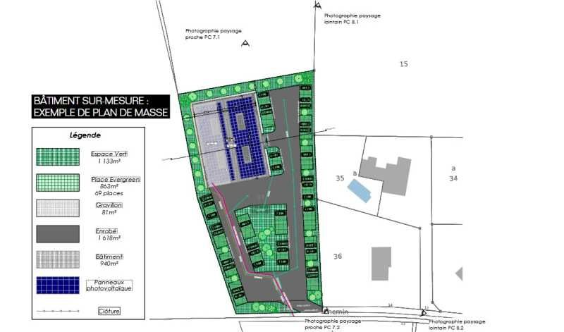 Vente entrepots 2400 m² divisibles à partir de 900 m²