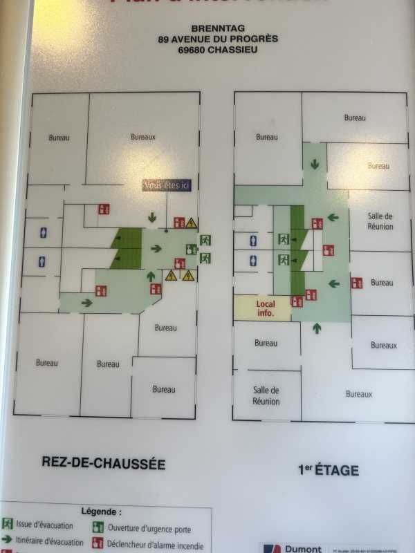 Location bureaux 280 m² divisibles à partir de 70 m²