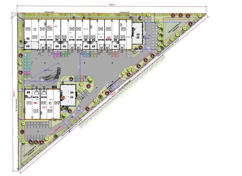 Location entrepots 357 m² non divisibles