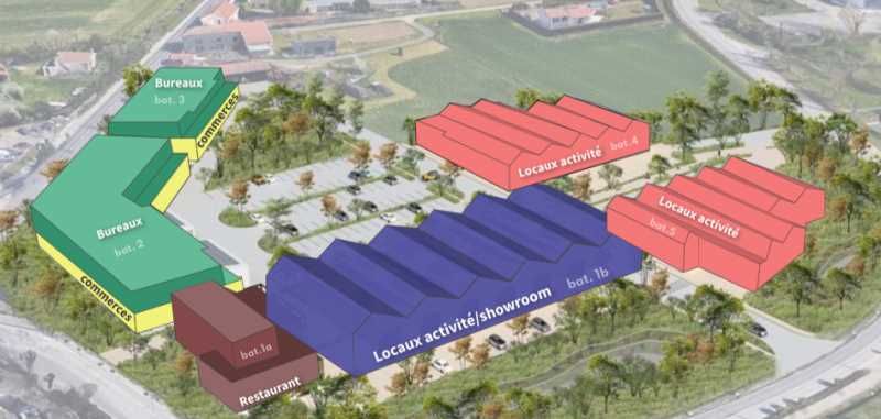 Vente entrepots 7131 m² divisibles à partir de 161 m²