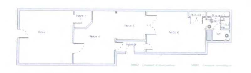 Location bureaux 67 m² non divisibles