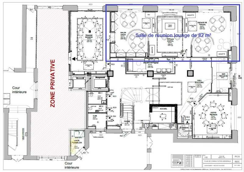 Location bureaux 465 m² divisibles à partir de 100 m²