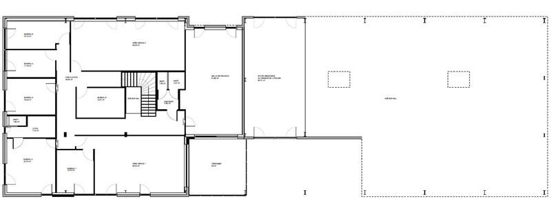 Vente entrepots 1032 m² non divisibles