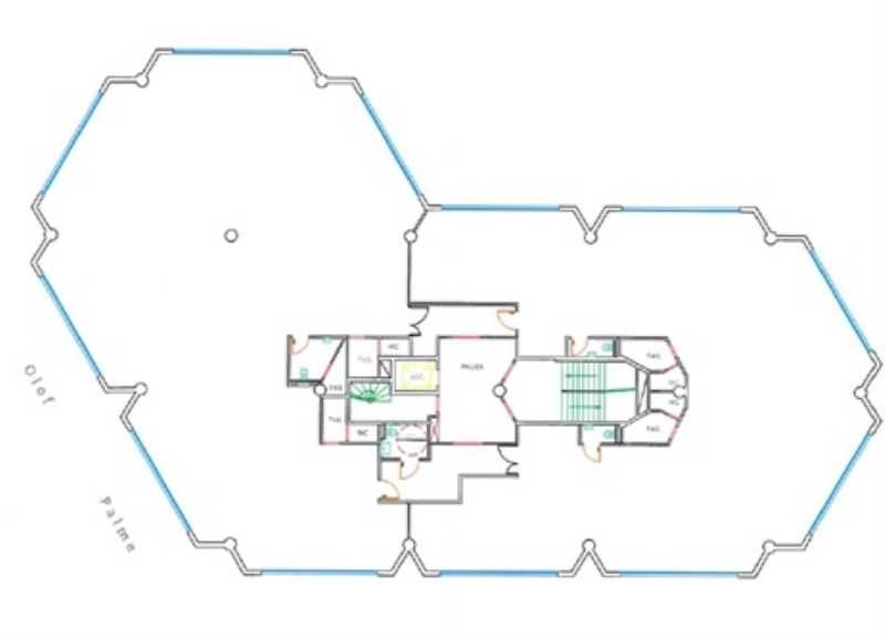Location bureaux 562 m² divisibles à partir de 281 m²