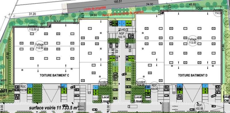 Location entrepots 19451 m² divisibles à partir de 464 m²