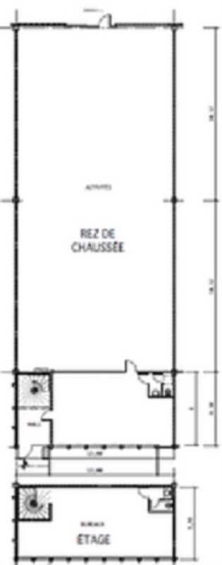 Location bureaux 7118 m² non divisibles