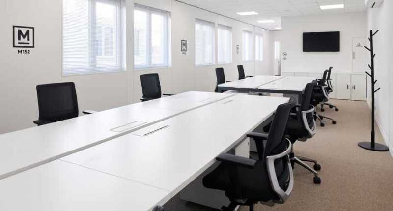 Au sein d'un centre d'affaires partagé et clé en 