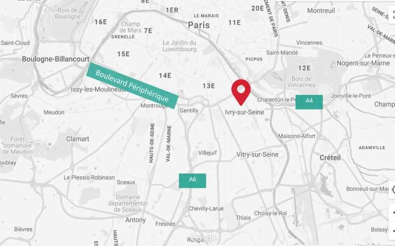 Location bureaux 1252 m² divisibles à partir de 137 m²