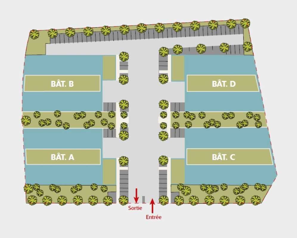 Location entrepots 1832 m² non divisibles
