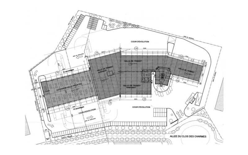 Location bureaux 7050 m² non divisibles