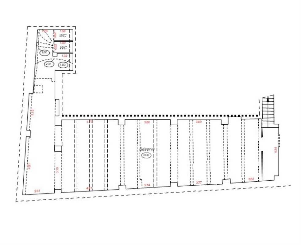 Vente entrepots 115 m² non divisibles