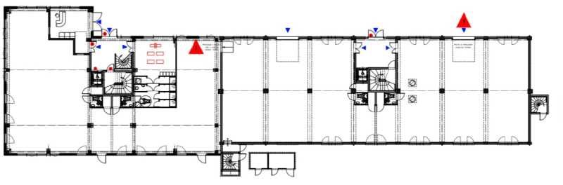 Location entrepots 3292 m² non divisibles