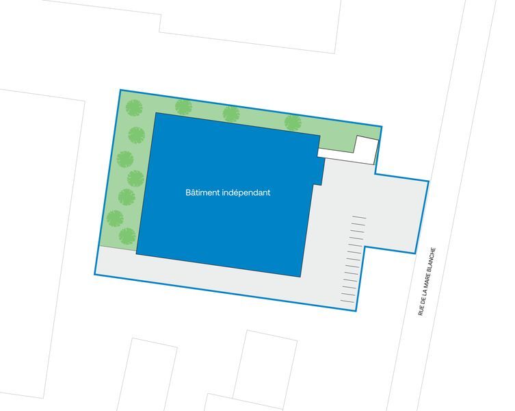 Location entrepots 1678 m² non divisibles