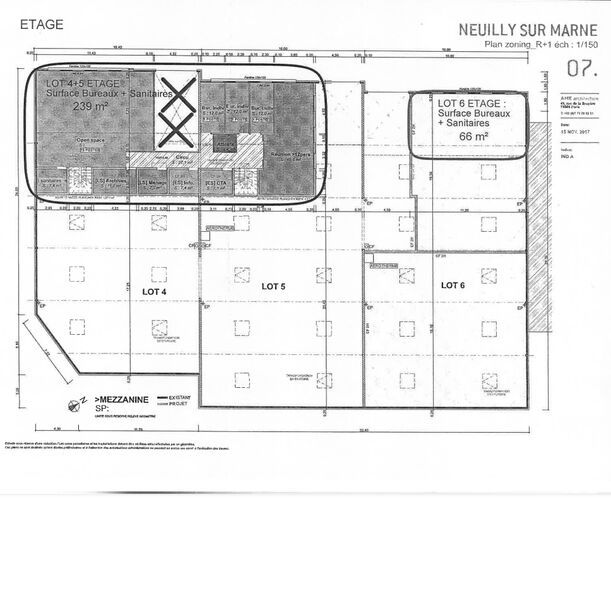 Location entrepots 1730 m² non divisibles