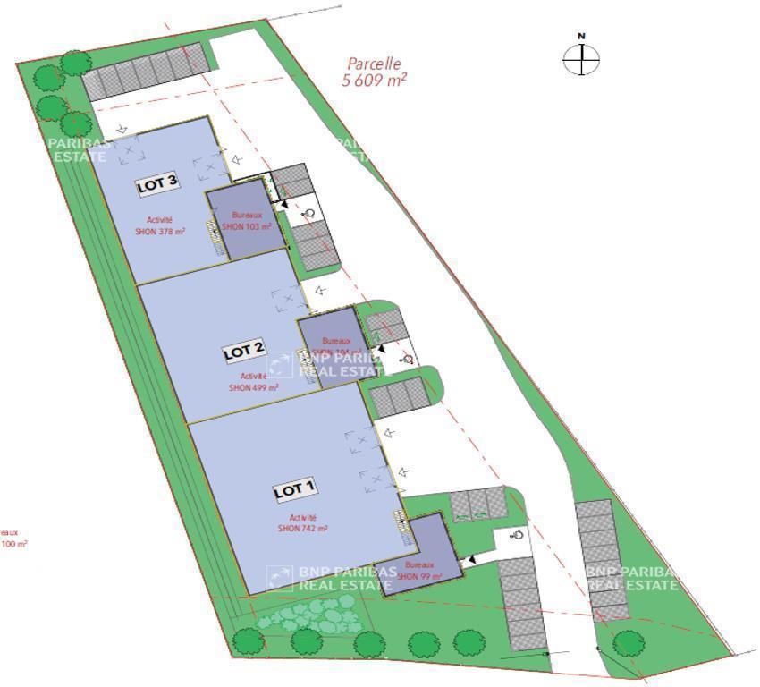 Vente Activité 2241 m² non divisibles 59710 Avelin