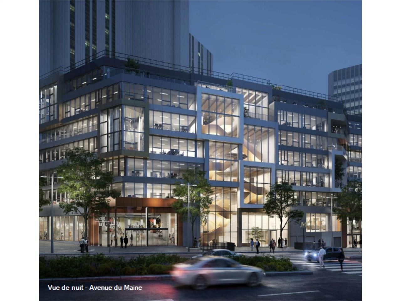 7504 m² pour ce bureaux en location à Paris