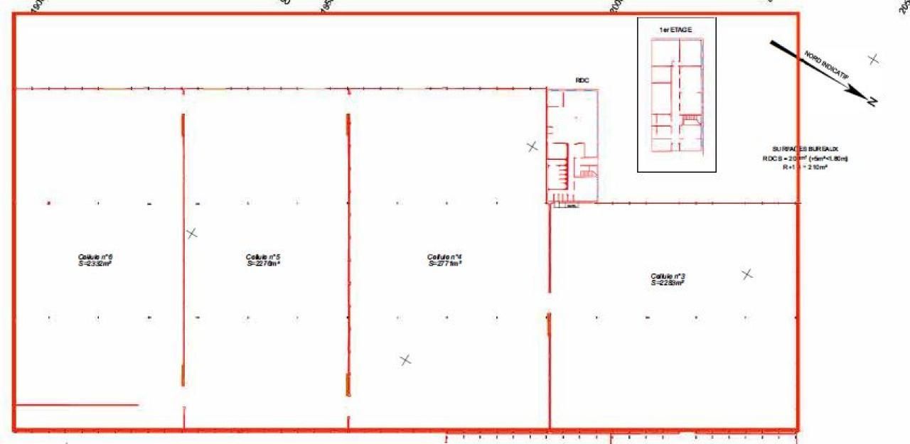 Location Entrepôts classe B 10085 m² divisibles 13700 Marignane