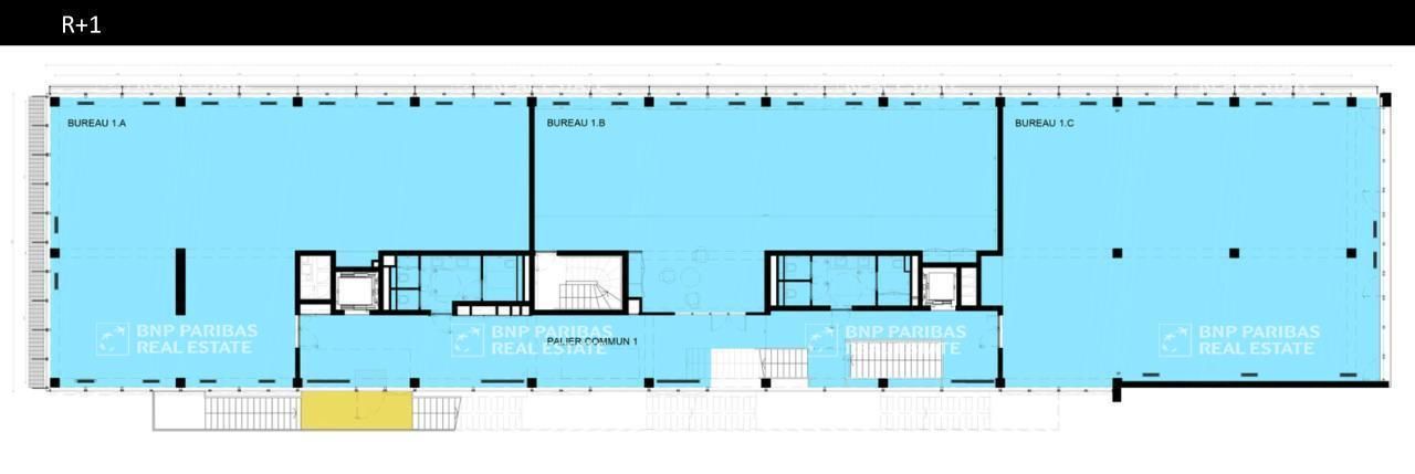 934.62 m² pour ce bureaux en location à Nantes