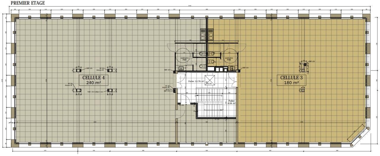 420 m² pour ce bureaux en location à Villeneuve-d'ascq