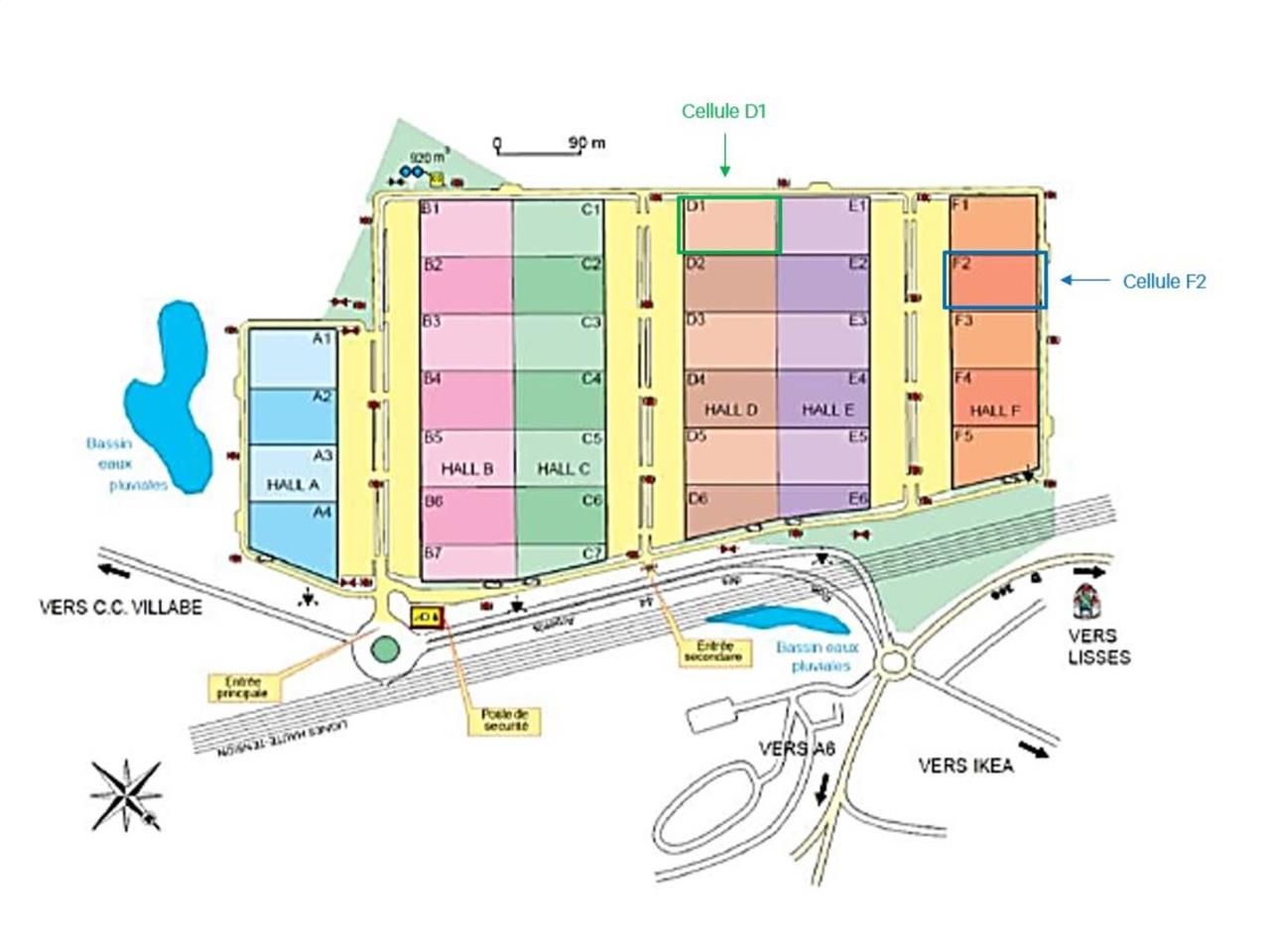 Location entrepots 18190 m² divisibles à partir de 5991 m²