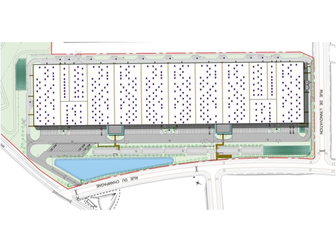 Location entrepots 111934 m² divisibles à partir de 127 m²