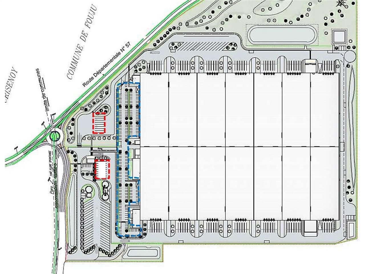 Location entrepots 86282 m² divisibles à partir de 10000 m²
