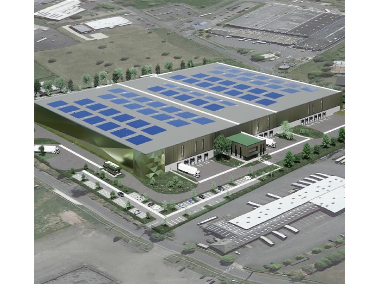 Situé à proximité des autoroutes A77 et A19 avec 