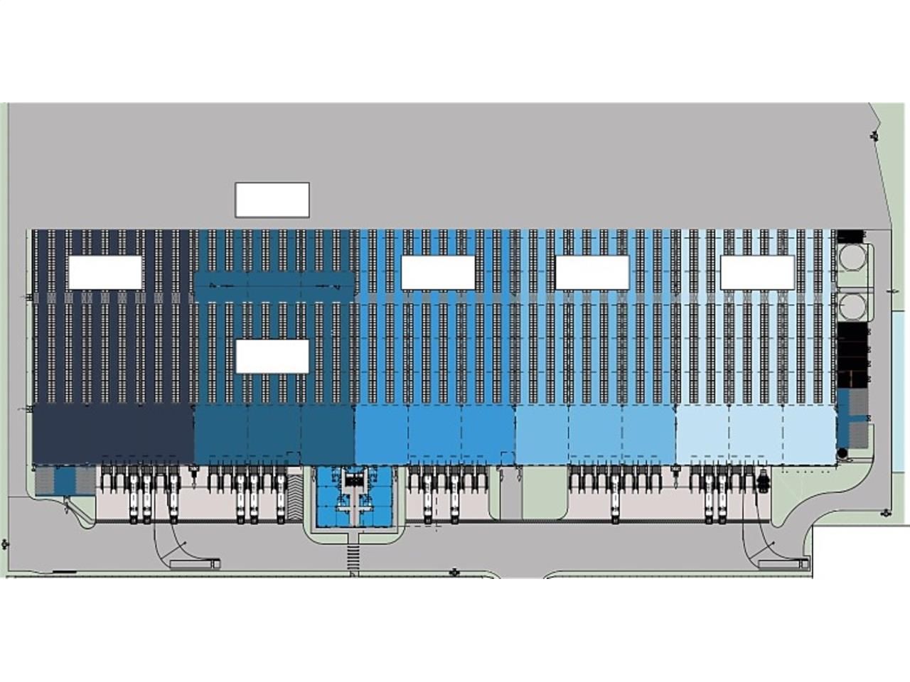 Vente entrepots 13629 m² non divisibles