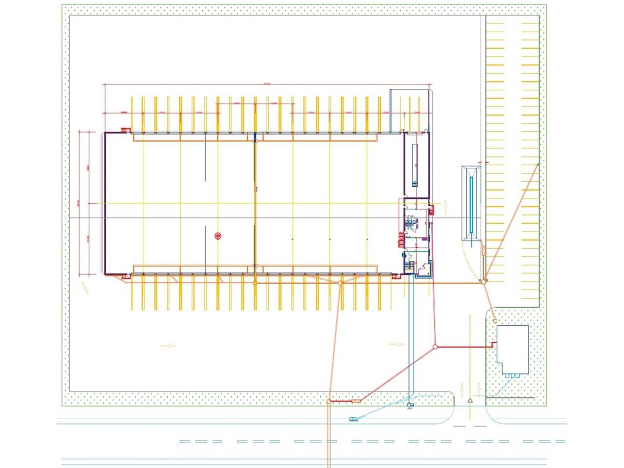 Location entrepots 4216 m² non divisibles