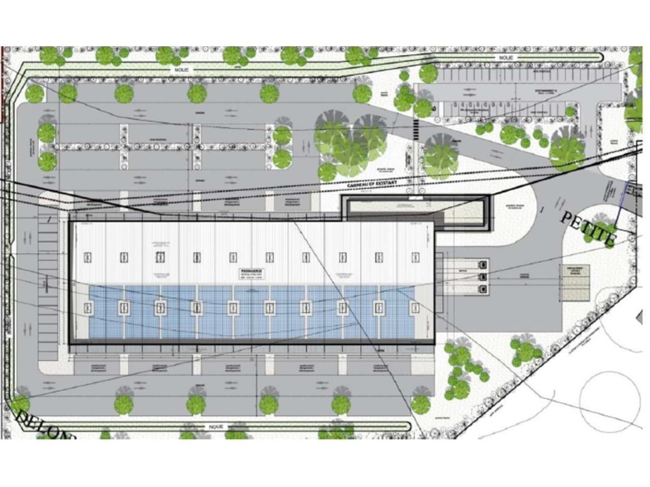 Location entrepots 5616 m² non divisibles