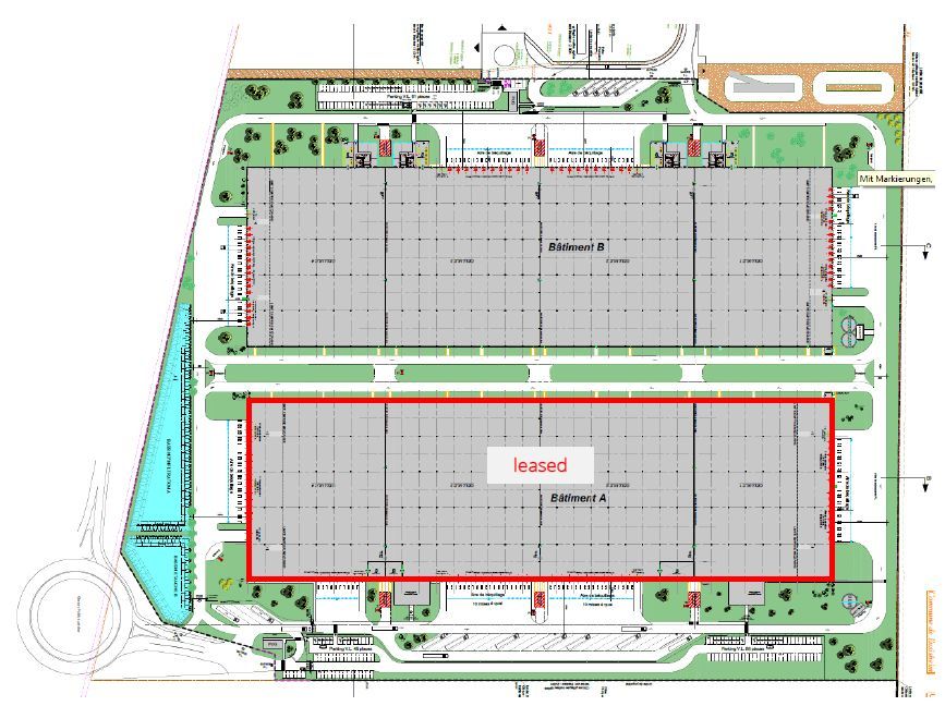 Location entrepots 25208 m² divisibles à partir de 10714 m²