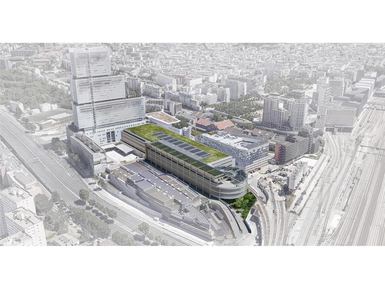 Exceptionnel, au pied du périphérique parisien, C