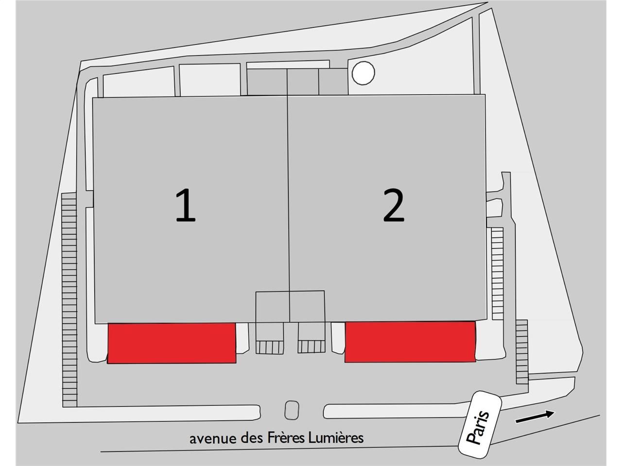 Location entrepots 16230 m² divisibles à partir de 188 m²
