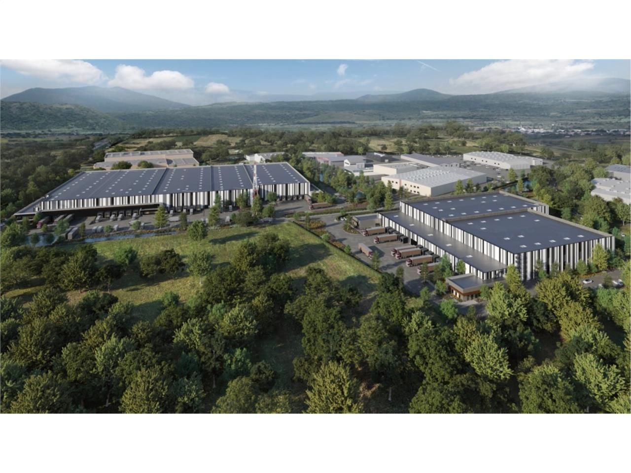 CBRE vous propose à louer, un entrepôt neuf. Situ