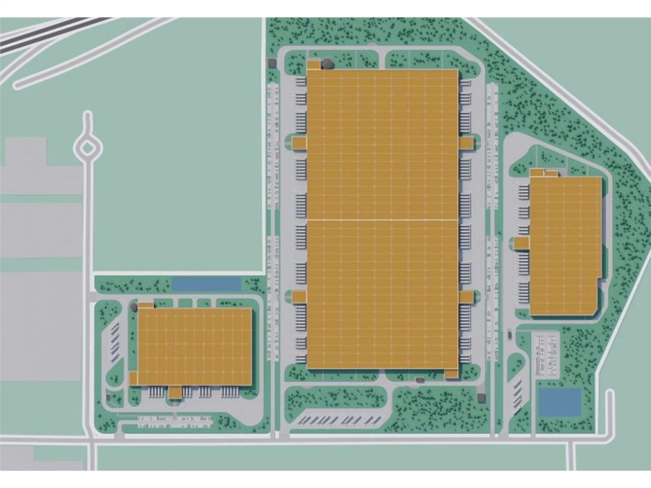 Location entrepots 136000 m² divisibles à partir de 19000 m²
