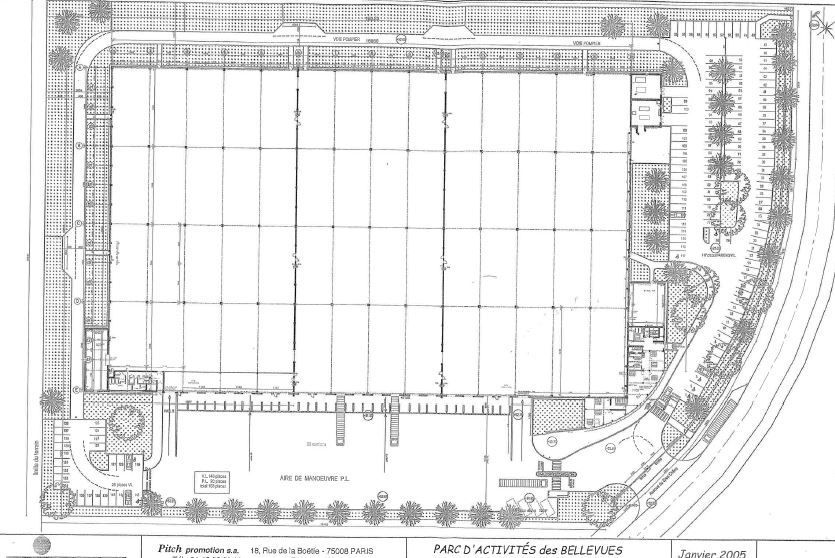 Location entrepots 17314 m² non divisibles