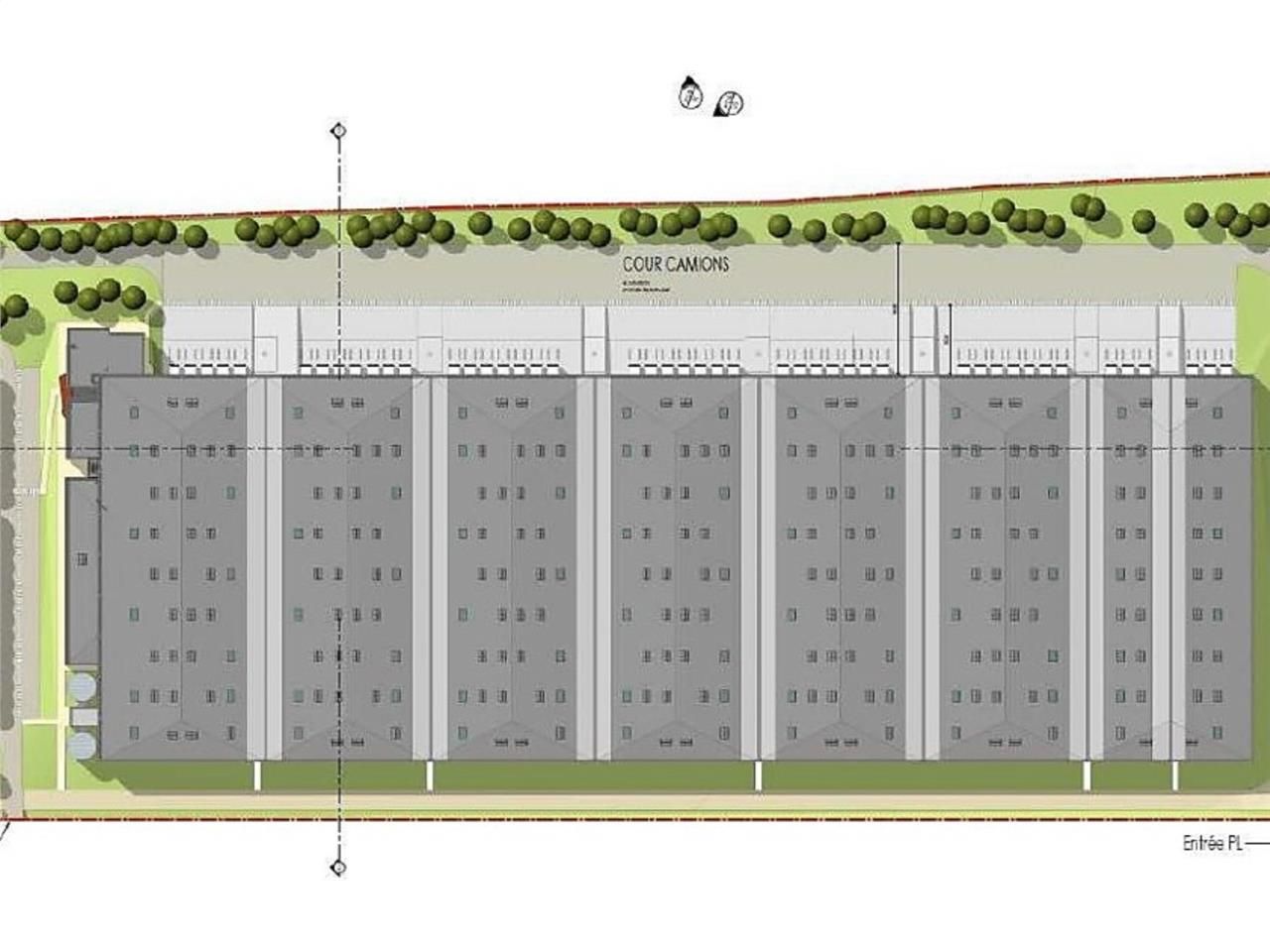 Location entrepots 39099 m² non divisibles