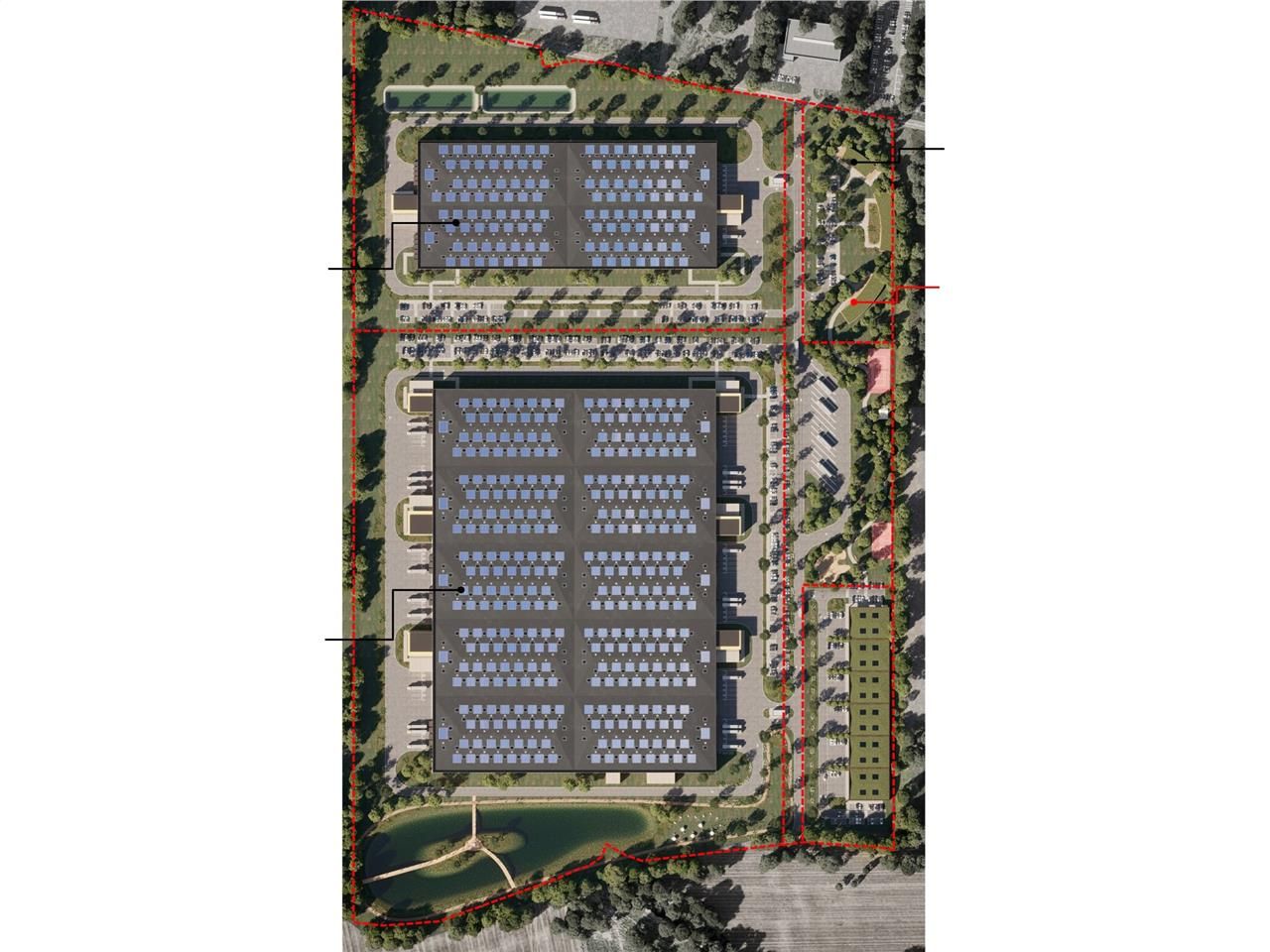 Location entrepots 100000 m² divisibles à partir de 25200 m²
