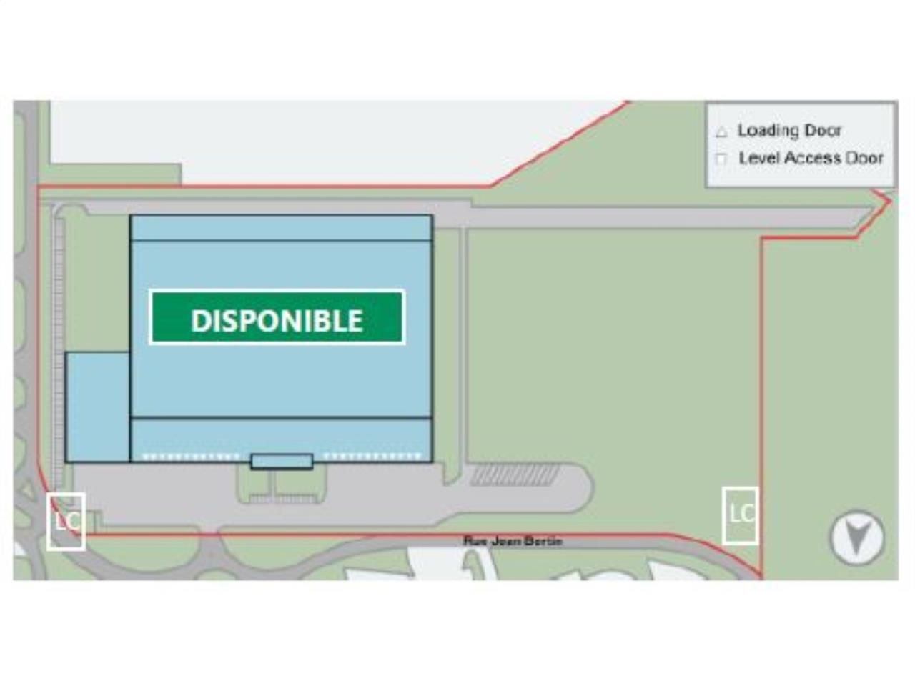 Location entrepots 26719 m² non divisibles