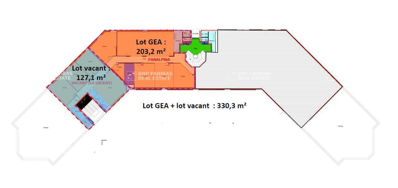 459.2 m² pour ce bureaux en location à Bouguenais