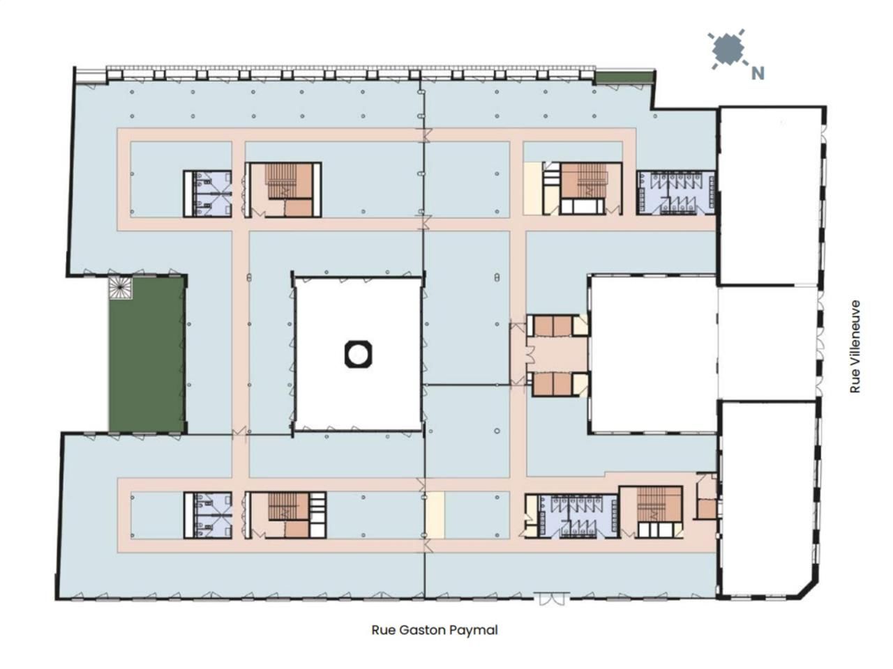 Location bureaux 15193 m² divisibles à partir de 855 m²