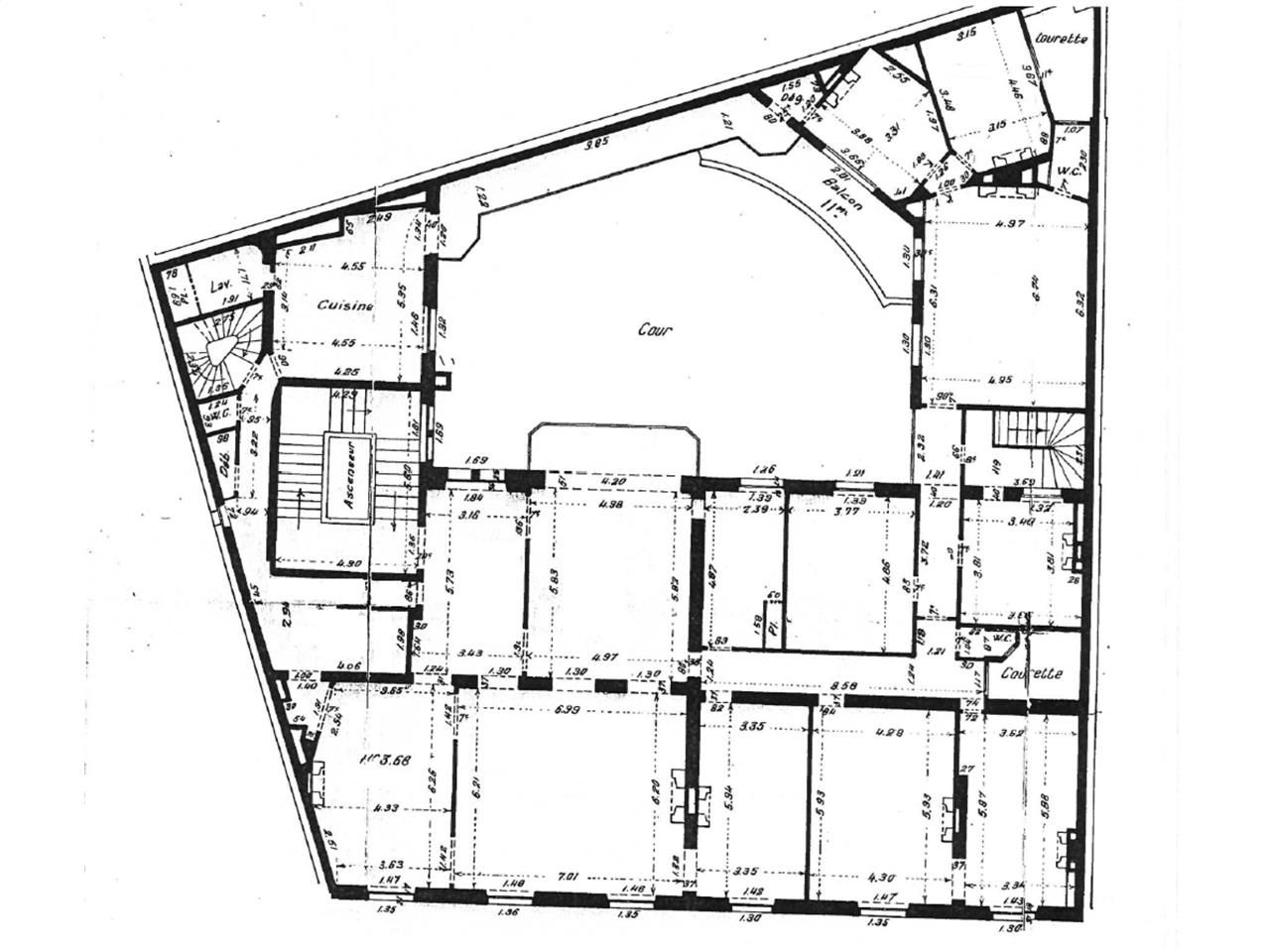 Location bureaux 383 m² non divisibles