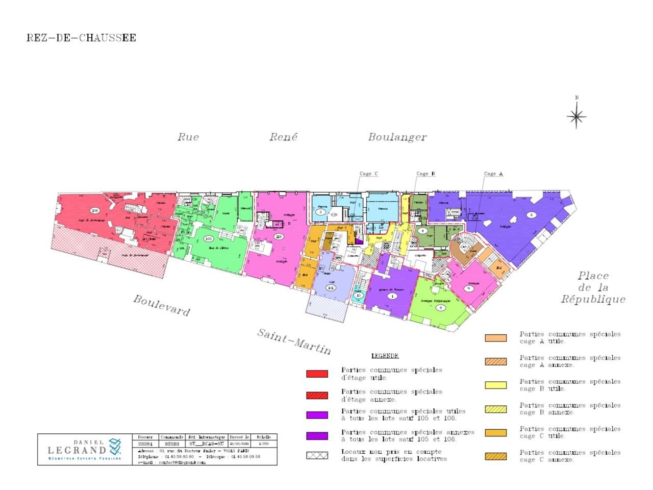 Location bureaux 1225 m² divisibles à partir de 110 m²