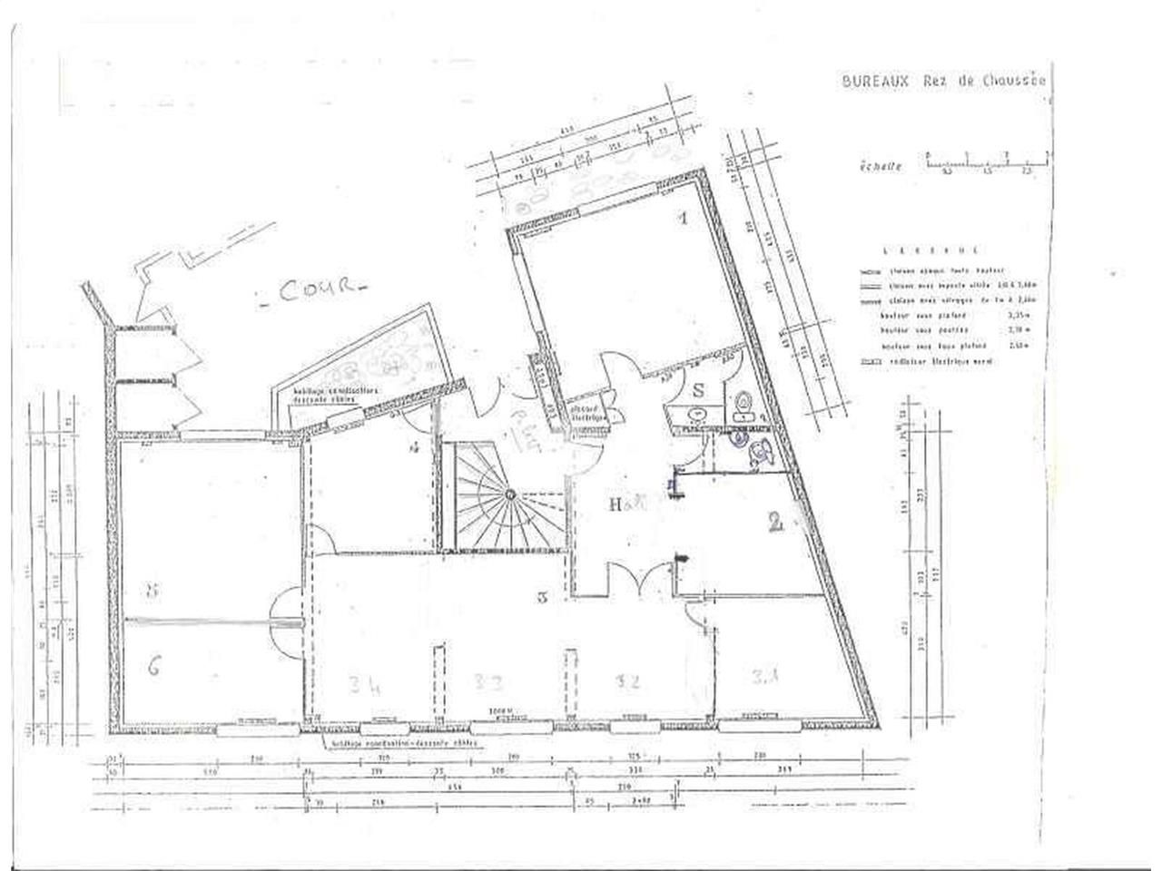 Vente bureaux 137 m² non divisibles