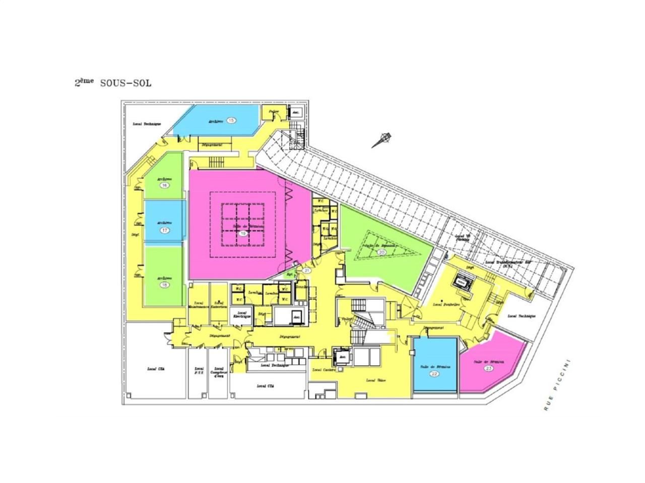 Location bureaux 6335 m² non divisibles