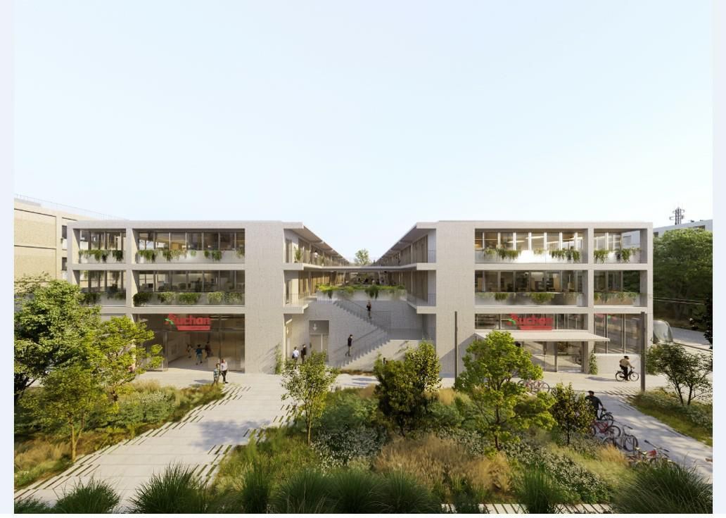 Vente Bureaux 6029.2 m² divisibles 33300 Bordeaux