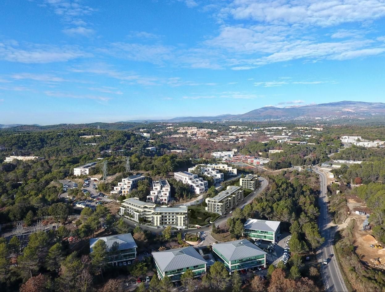 2094 m² pour ce bureaux en location à Sophia antipolis
