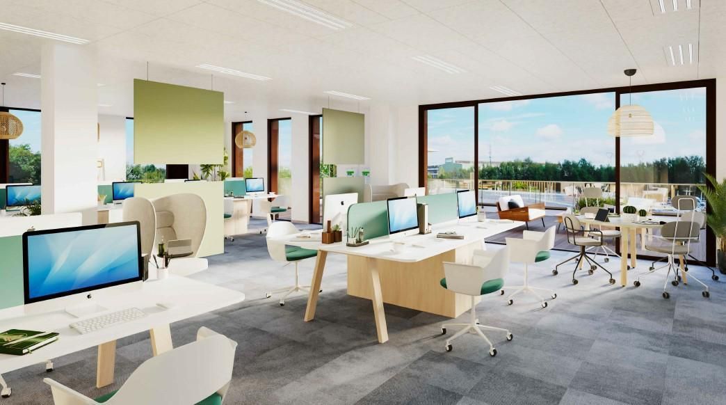 1680 m² pour ce bureaux en location à Anzin